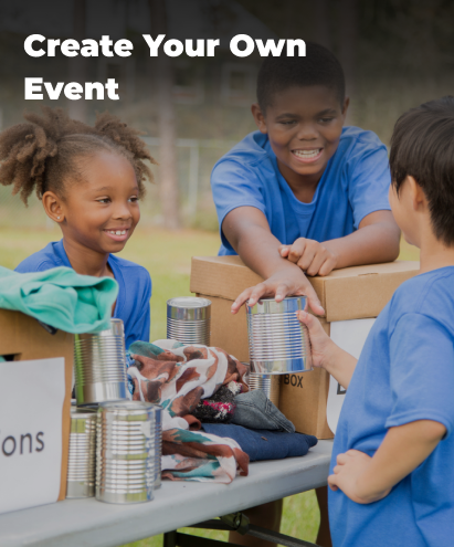 Our online fundraising tool can help you customize an event that's right for you.